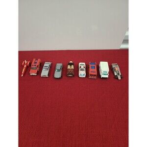 Lot of 9 Vintage Hot Wheels Die Cast Cars 1970s/1980s